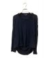 YOKE（ヨーク）の古着「Super120s WASHABLE WOOL RIB CREWNECK T-SHIRT」｜ブラック