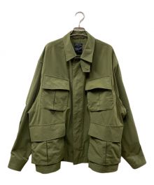 DAIWA PIER39（ダイワ ピア39）の古着「TECH JUNGLE FATIGUE JACKET (RIP-STOP)」｜オリーブ