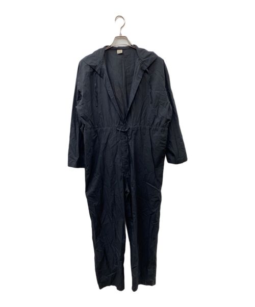 BASERANGE（ベースレンジ）BASERANGE (ベースレンジ) HUJUI JUMP SUIT オールインワン ブラック サイズ:Freeの古着・服飾アイテム