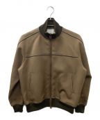 sacaiサカイ）の古着「22AW TECHNICAL JERSEY ZIP UP BLOUSON トックジャケット」｜ブラウン