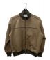 sacai（サカイ）の古着「22AW TECHNICAL JERSEY ZIP UP BLOUSON トックジャケット」｜ブラウン