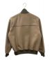 sacai (サカイ) 22AW TECHNICAL JERSEY ZIP UP BLOUSON トックジャケット ブラウン サイズ:2：28000円