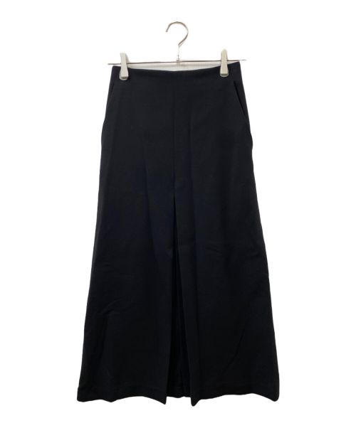 AURALEE（オーラリー）AURALEE (オーラリー) TENSE WOOL DOUBLE CLOTH SKIRT ロングスカート ブラックの古着・服飾アイテム