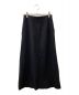 AURALEE (オーラリー) TENSE WOOL DOUBLE CLOTH SKIRT ロングスカート ブラック：12000円