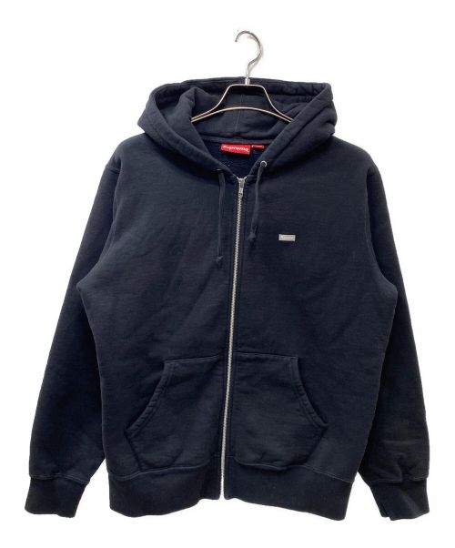 SUPREME（シュプリーム）Supreme (シュプリーム) 18AW Reflective Small Box Zip Up Sweatshirts ブラック サイズ:Mの古着・服飾アイテム