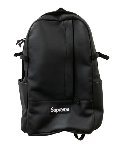 SUPREME（シュプリーム）SUPREME (シュプリーム) 23AW LEATHER BACK PACK バックパック ブラック サイズ:OneSizeの古着・服飾アイテム