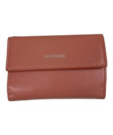 JIL SANDER（ジルサンダー）の古着「3つ折り財布」｜ピンク