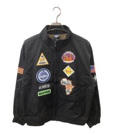 HUF×TOYOTA（ハフ×トヨタ）の古着「LAND CRUISER OVERLAND TOURING JACKET」｜ブラック