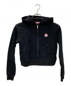 BlackEyePatchブラックアイパッチ）の古着「SMALL OG LABEL ZIP HOODIE ジップパーカー」｜ブラック