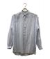 AURALEE（オーラリー）の古着「24SSHARD TWIST FINX ORGANDY STRIPE SHIR」｜スカイブルー