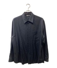 AURALEE（オーラリー）の古着「22AW SUPER LIGHT WOOL SHIRTS」｜ブラック