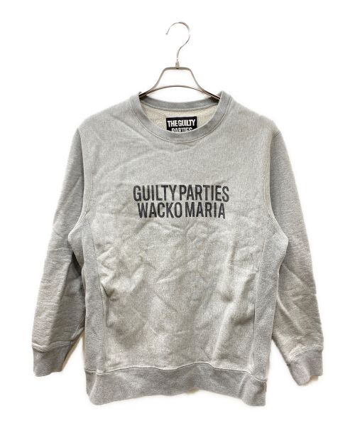 WACKO MARIA（ワコマリア）WACKO MARIA (ワコマリア) HEAVY WEIGHT CREW NECK SWEAT SHIRT グレー サイズ:SIZE Lの古着・服飾アイテム