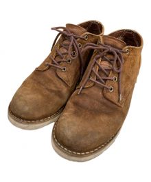 HATHORN BOOTS（ハソーン ブーツ）の古着「スウェードシューズ」｜ブラウン