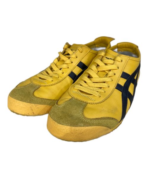 Onitsuka Tiger（オニツカタイガー）Onitsuka Tiger (オニツカタイガー) MEXICO 66 ローカットスニーカー イエロー サイズ:25.5cmの古着・服飾アイテム