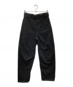 LEMAIREルメール）の古着「TWISTED BELTED PANTS」｜ブラック