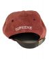 中古・古着 Supreme (シュプリーム) 16AW Suede S Logo 6-Panel キャップ レッド：8000円