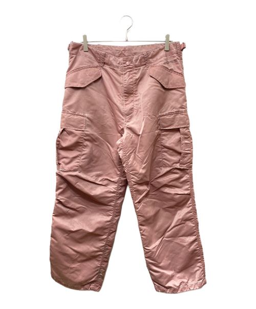 SUPREME（シュプリーム）SUPREME (シュプリーム) Washed Flight Satin Cargo Pant ピンク サイズ:SIZE Mの古着・服飾アイテム