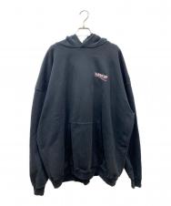 BALENCIAGA (バレンシアガ) 21AW キャンペーンロゴパーカー ブラック サイズ:XS