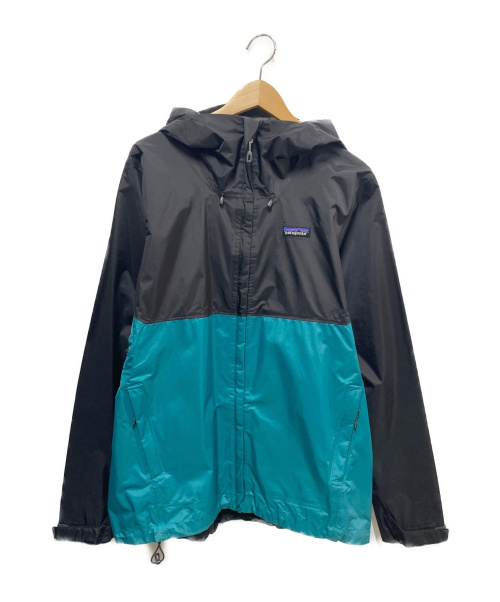 中古 古着通販 Patagonia パタゴニア トレントシェルジャケット ブラック グリーン サイズ M ブランド 古着通販 トレファク公式 Trefac Fashion