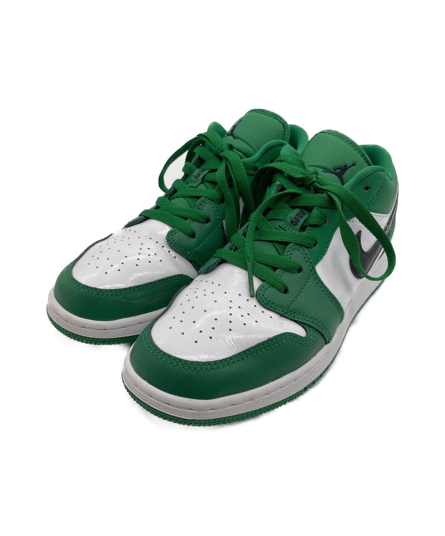 中古 古着通販 Nike ナイキ スニーカー グリーン ホワイト サイズ 24 5 301 Air Jordan 1 Low ブランド 古着通販 トレファク公式 Trefac Fashion