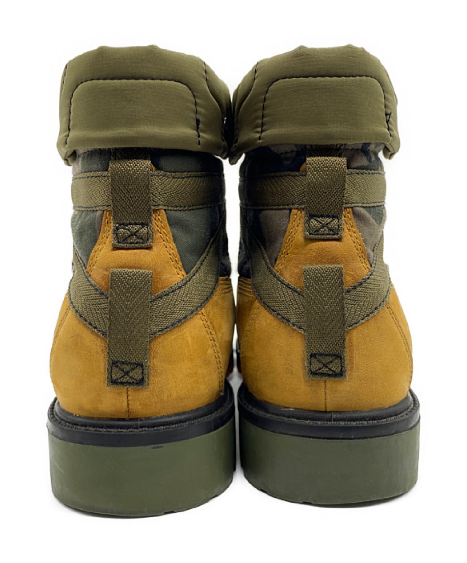 中古・古着通販】Timberland (ティンバーランド) ヘリテージブーツ ブラウン×カーキ サイズ:27｜ブランド・古着通販  トレファク公式【TREFAC FASHION】