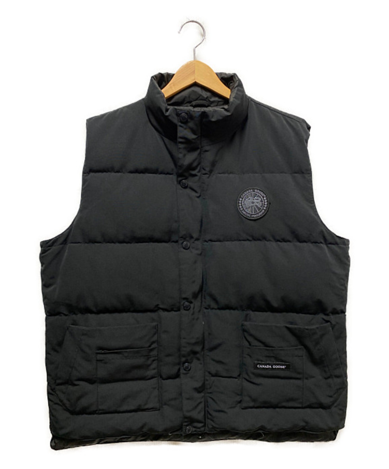 canada goose vest black label