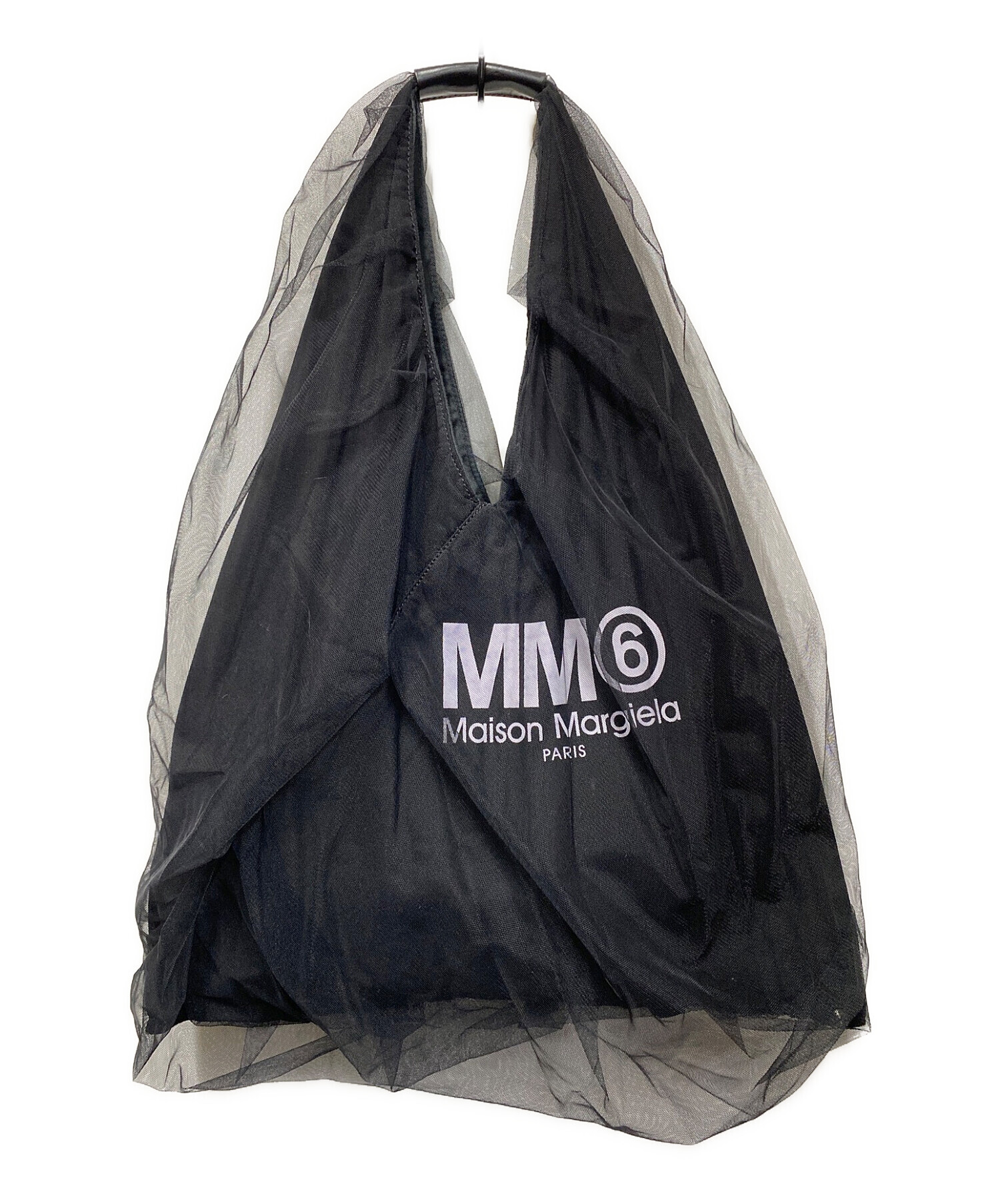 MM6 Maison Margiela (エムエムシックス メゾンマルジェラ) トライアングルチュールバッグ ブラック