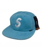 SUPREMEシュプリーム）の古着「Polartec S Logo 6-Panel Hat」｜ブルー