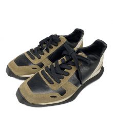 RICK OWENS（リックオウエンス）の古着「NEW VINTAGE RUNNER LACE UP SNEAKER」｜ブラック