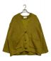 soerte（ソエルテ）の古着「Oversize shaggy cardigan」｜マスタード