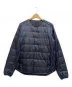 DESCENTE ALLTERRAINデザイント オルテライン）の古着「H.C.S.DOWN PULLOVER」｜ネイビー