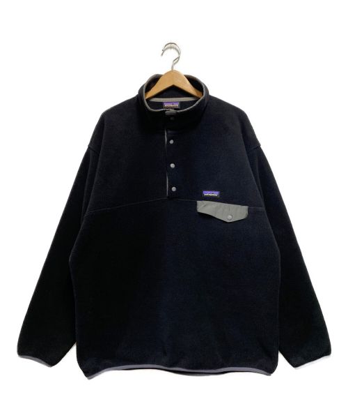 Patagonia（パタゴニア）Patagonia (パタゴニア) Synchilla Snap-T Pullover ブラック サイズ:Lの古着・服飾アイテム