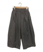 Y-3ワイスリー）の古着「CLASSIC WINTER WOOL CROPPED WIDE PANTS」｜グレー