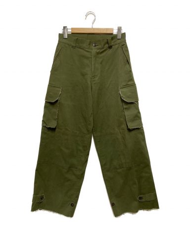 【中古・古着通販】soerte (ソエルテ) Wide straight military pants