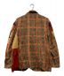 Engineered Garments (エンジニアド ガーメンツ) GUN CLUB MULTI CHECK KNIT JACKET ベージュ サイズ:S：26800円