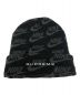 SUPREME（シュプリーム）の古着「Jacquard Logos Beanie」｜ブラック