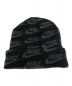 SUPREME (シュプリーム) NIKE (ナイキ) Jacquard Logos Beanie ブラック：6800円