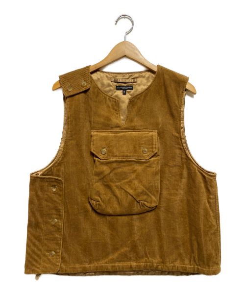 Engineered Garments（エンジニアド ガーメンツ）Engineered Garments (エンジニアド ガーメンツ) Cover Vest ブラウン サイズ:Sの古着・服飾アイテム