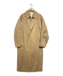 SEEALL（シーオール）の古着「LAYERED COAT」｜ベージュ