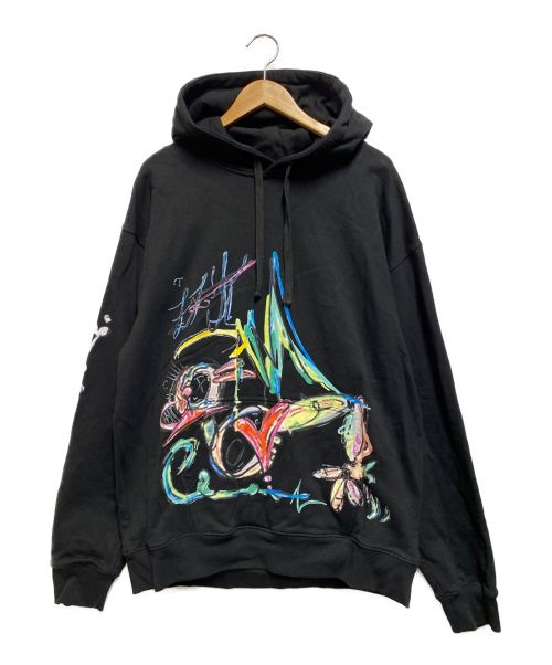 LFYT（エルエフワイティー）LFYT (エルエフワイティー) KYZER (カイザー) BONE THUG HOODIE ブラック サイズ:XLの古着・服飾アイテム