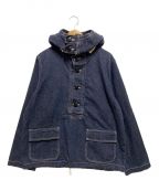 BUZZ RICKSON'Sバズリクソンズ）の古着「U.S. NAVY DENIM GAS PROTECTIVE PARKA」｜インディゴ