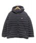 DANTON（ダントン）の古着「MIDDLE DOWN HOODED JACKET」｜ブラック