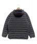 DANTON (ダントン) MIDDLE DOWN HOODED JACKET ブラック サイズ:XL：14800円