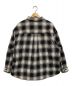 COOTIE PRODUCTIONS (クーティープロダクツ) Ombre Check Quilting CPO Jacket ホワイト×ブラック サイズ:S：14800円