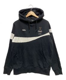 F.C.R.B.（エフシーアールビー）の古着「COCA-COLA COLOR BLOCK HOODIE」｜ブラック