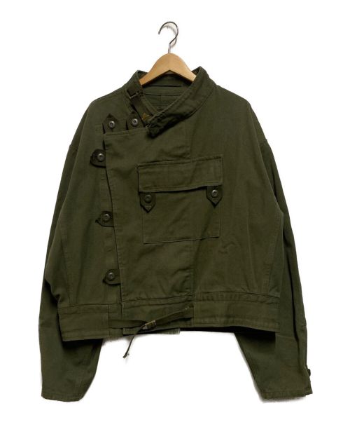 Maden Workwear（メイデンワークウェアー）Maden Workwear (メイデンワークウェアー) モーターサイクルジャケット グリーン サイズ:XLの古着・服飾アイテム