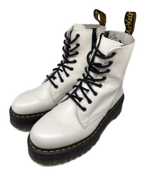 Dr.Martens（ドクターマーチン）Dr.Martens (ドクターマーチン) JADON 8ホールブーツ ホワイト サイズ:UK9の古着・服飾アイテム