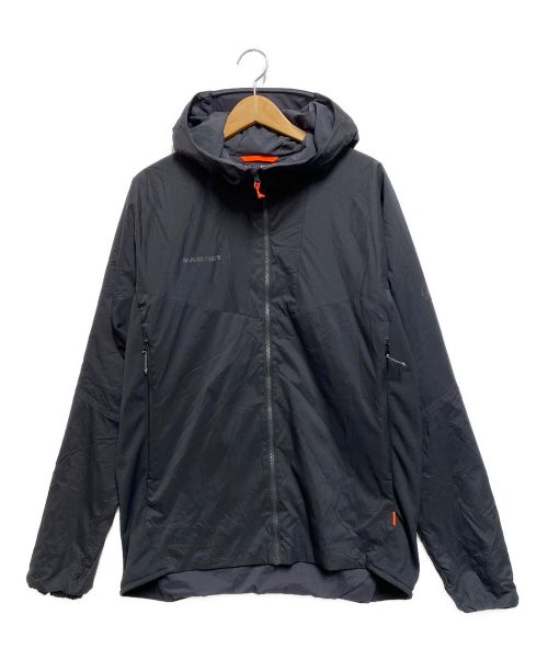 MAMMUT（マムート）MAMMUT (マムート) Rime IN Flex Hooded Jacket ブラック サイズ:XLの古着・服飾アイテム