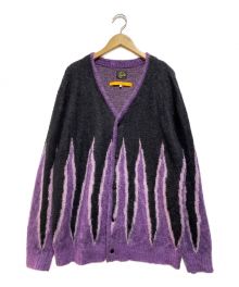 Needles×UNION（ニードルズ×ユニオン）の古着「MOHAIR CARDIGAN」｜ネイビー