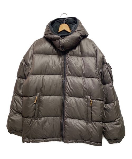 MONCLER（モンクレール）MONCLER (モンクレール) ダウンジャケット ブラウン サイズ:1の古着・服飾アイテム